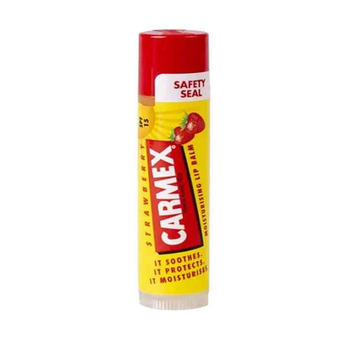 Carmex Strawberry Balsamo per labbra Spf15