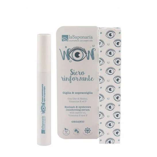 La Saponaria Siero Wow Rinforzante Ciglia e Sopracciglia 10ml