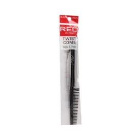Red By Kiss Twist Comb Black 1ud