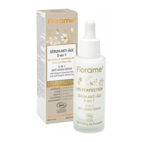 Florame Lys Perfection Sérum Antiedad 5 en 1 Bio 30ml