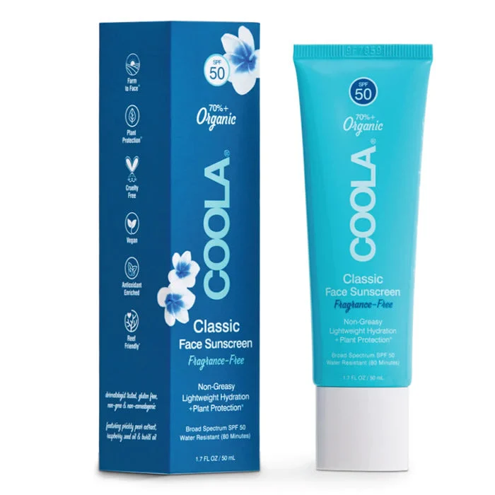 Coola Classic Face Lozione Solare Organica Spf50 50ml