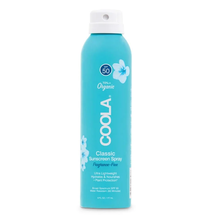 Coola Classic Crema Solare Spray Organica Spf50 Senza Fragranza 177ml