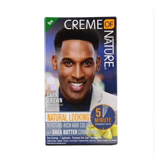 Creme Of Nature Mens Tintura Capelli 5 Minuti Castagno Scur 56ml