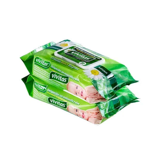 Vivitas Salviette Umide 2x80 Unità