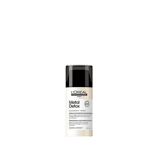 L'Oréal Metal Detox Crema Leave-In Cabello Dañado 100ml