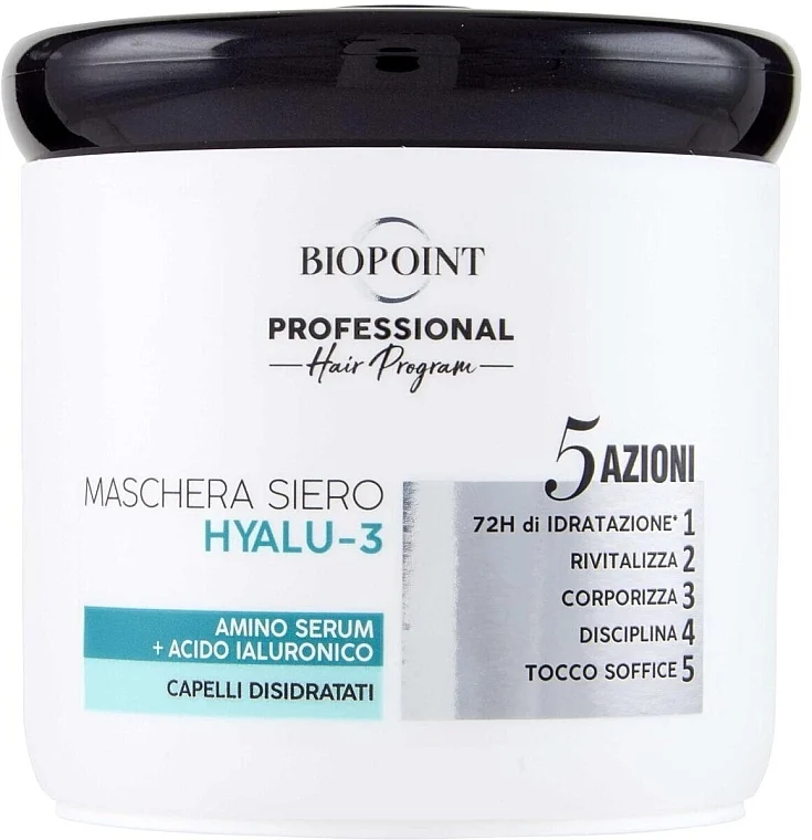 Maschera per capelli con acido ialuronico