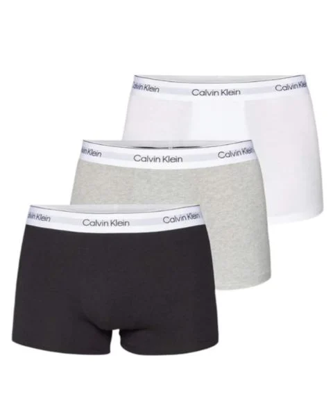 Calvin Klein Extra-Soft Cotton Stretch Shorty Trunks 3-Pak Str. XXL