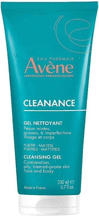Gel detergente per viso e corpo (tubo)