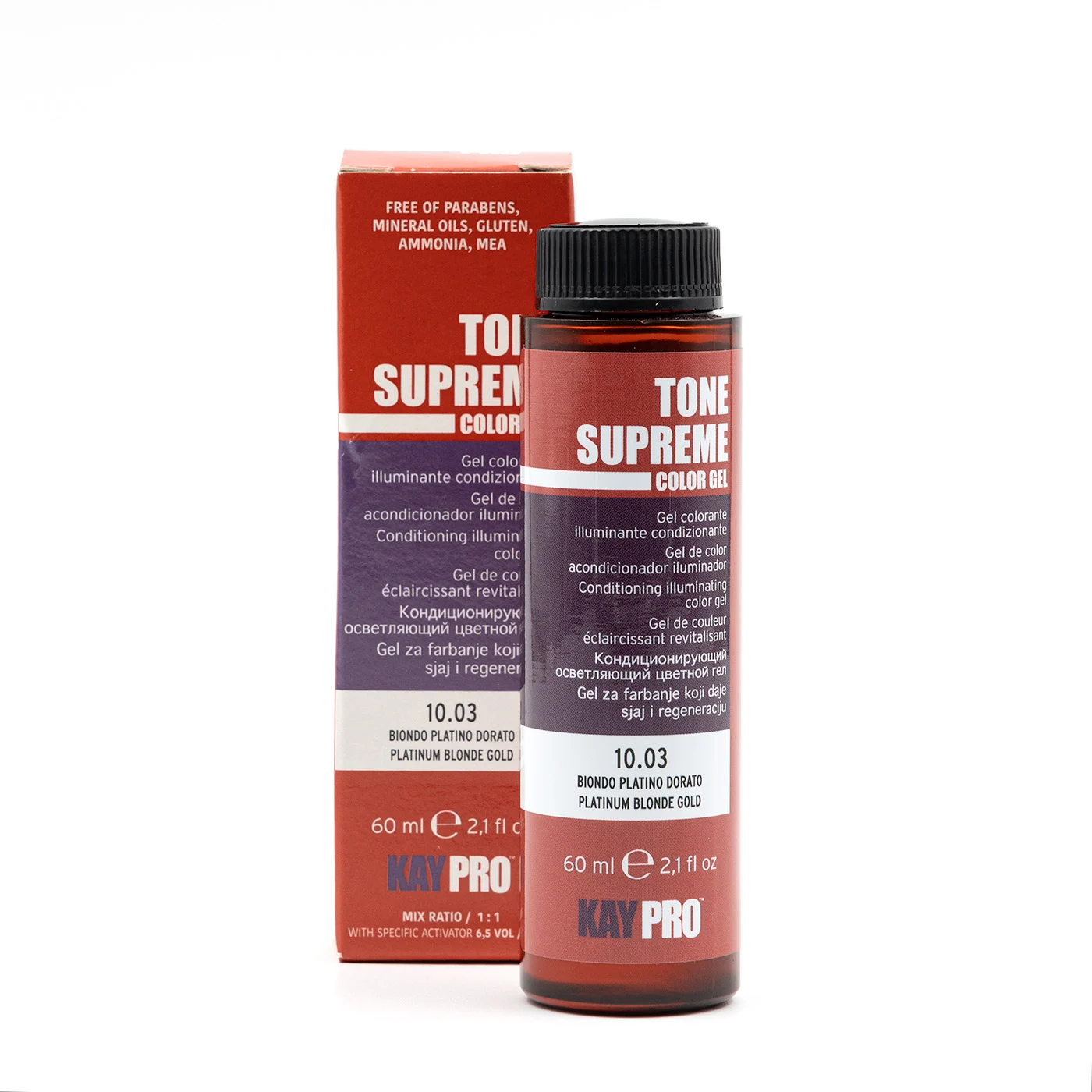 Tone supreme biondo platino dorato 10.03 60ml