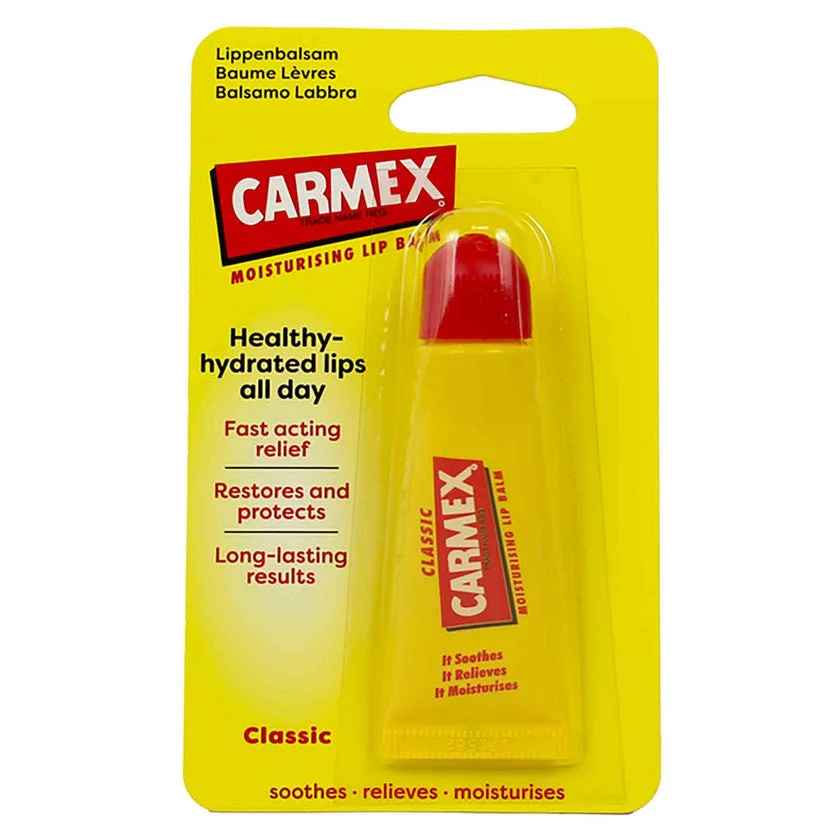 Carmex Moisturising Lip Balm Balsamo Labbra Classico Spf15 10 gr