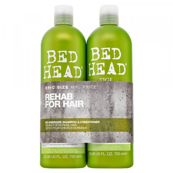 Tigi Bed Head Urban Antidotes Re-Energize Shampoo & Balsamo 750 ml + 750 ml