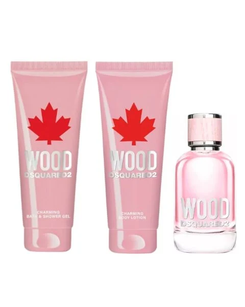 Dsquared2 Wood Pour Femme EDT Gift Set