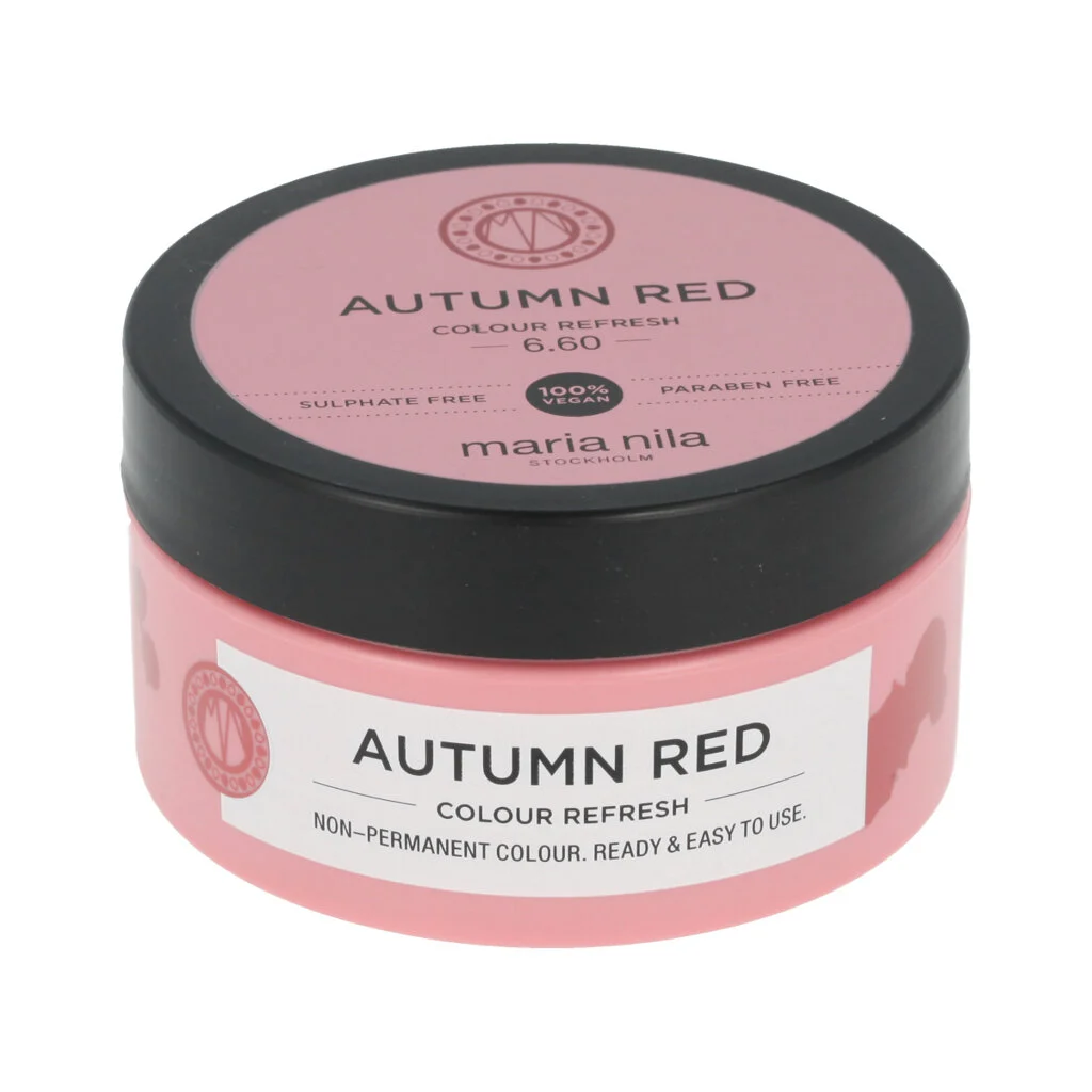 Maria Nila Colour Refresh maschera per capelli con pigmenti colorati Autumn Red 100 ml