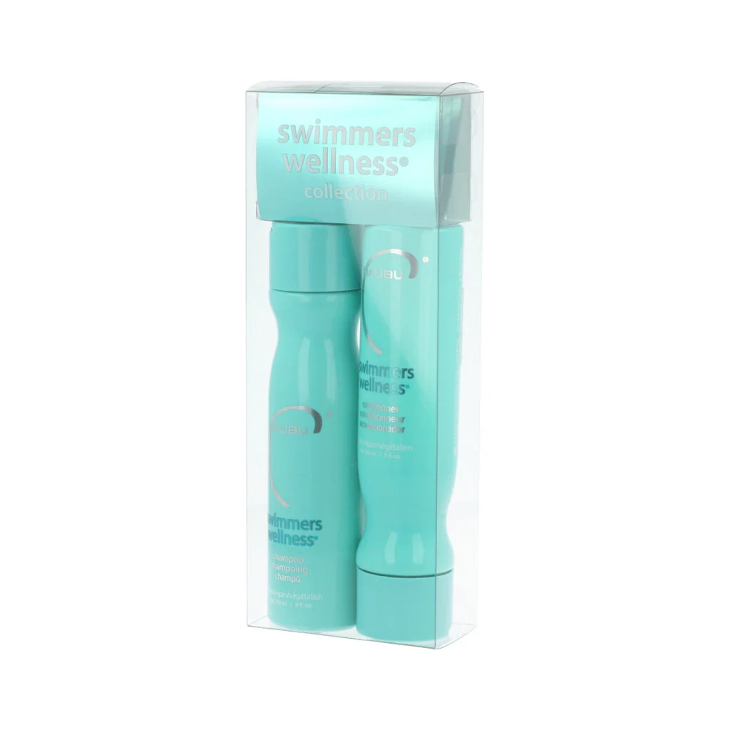 Malibu C Swimmers Wellness Collection Shampoo 266 ml + Balsamo 266 ml + Sacchetto 4 x 5 g