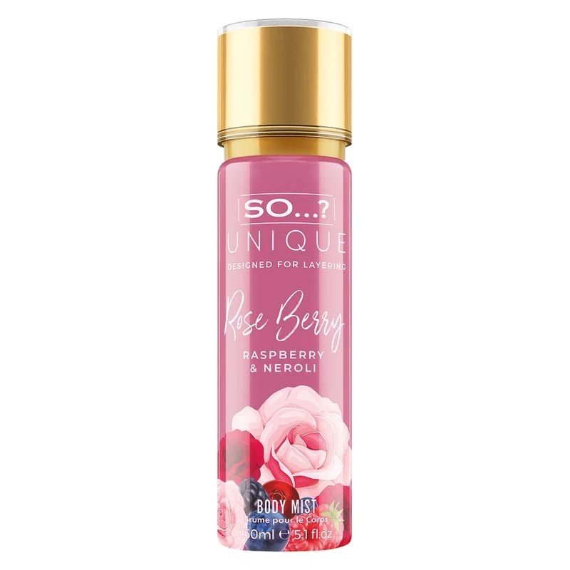 So...? Unique Spray corpo Rose Berry 150 Ml