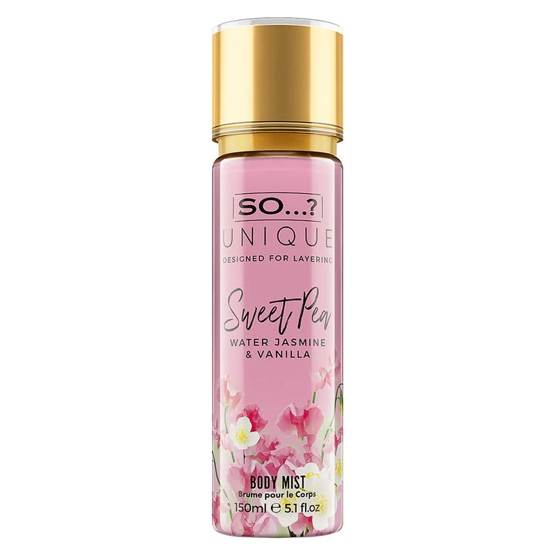 So...? Unique Spray corpo Sweet Pea 150 Ml