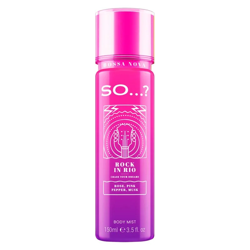 So...? Bossa Nova Spray corpo Rock In Rio 150 Ml