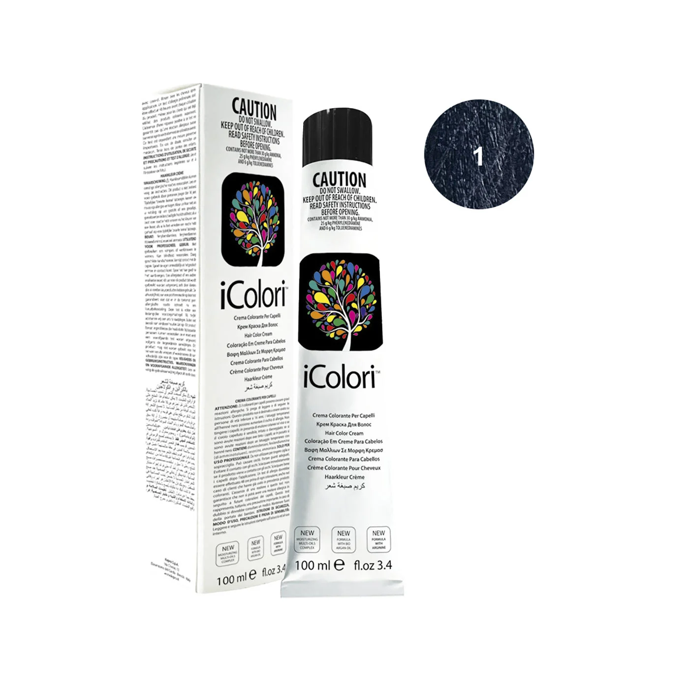 Icolori color nero n.1