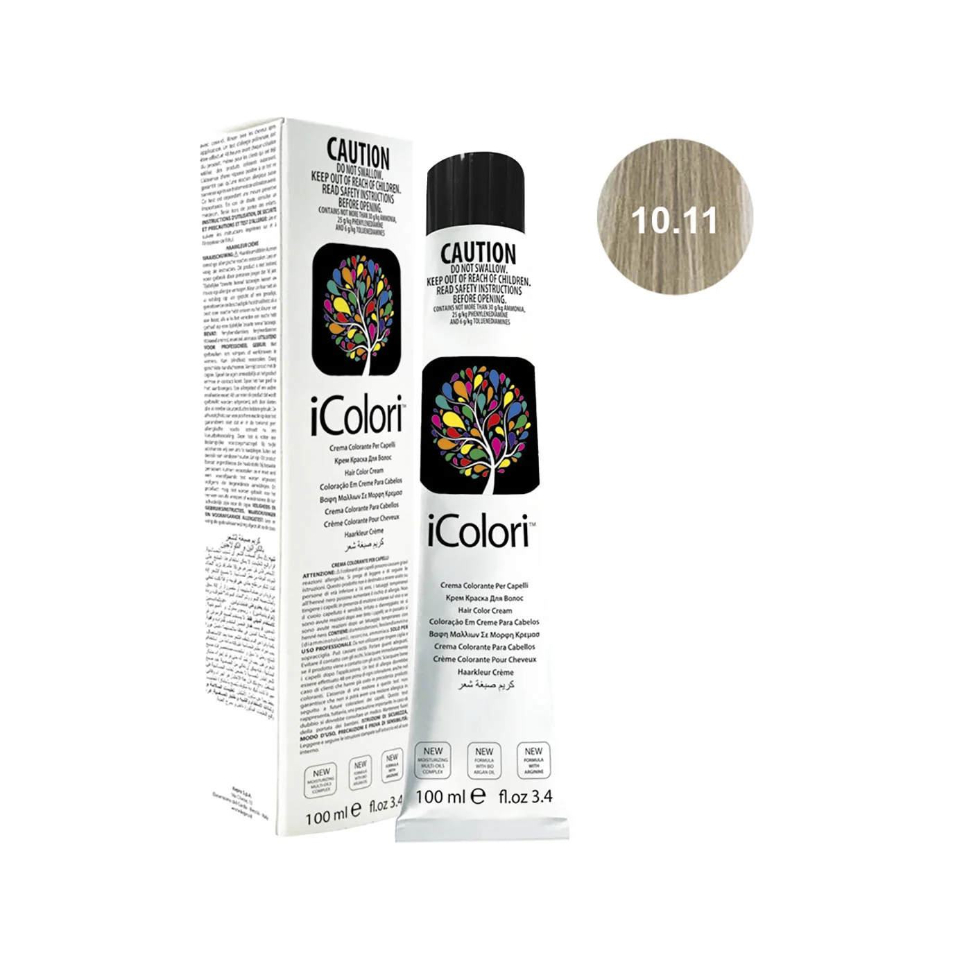Icolori color biondo platino glaciale 10.11