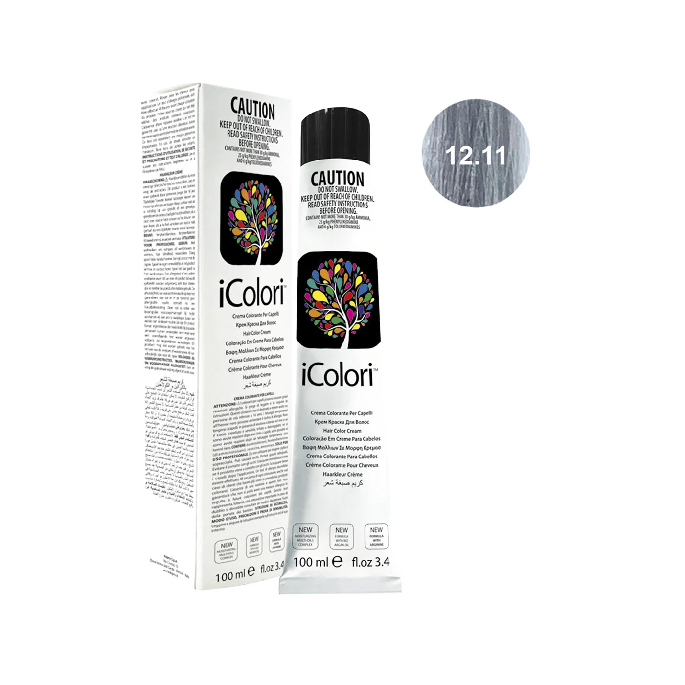 Icolori color biondo speciale cenere intenso n.12.11