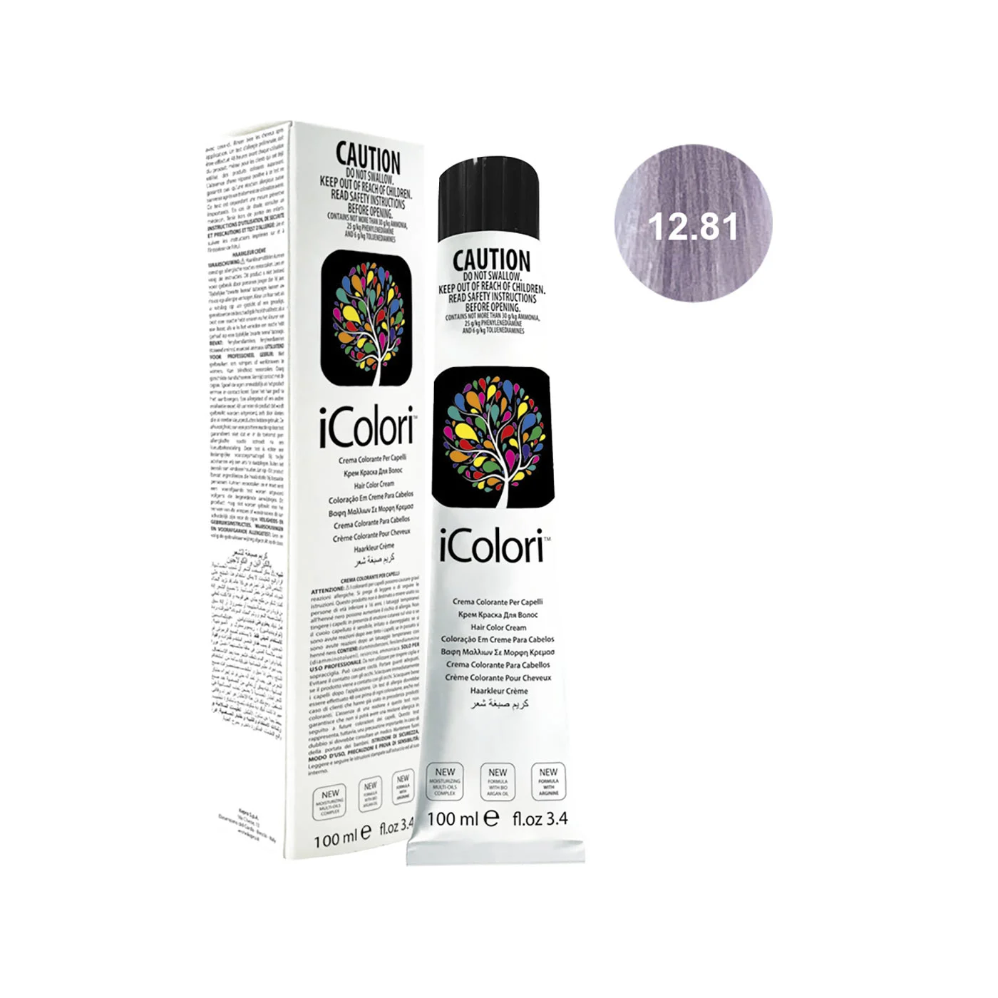 Icolori color biondo speciale cenere perla n.12.81
