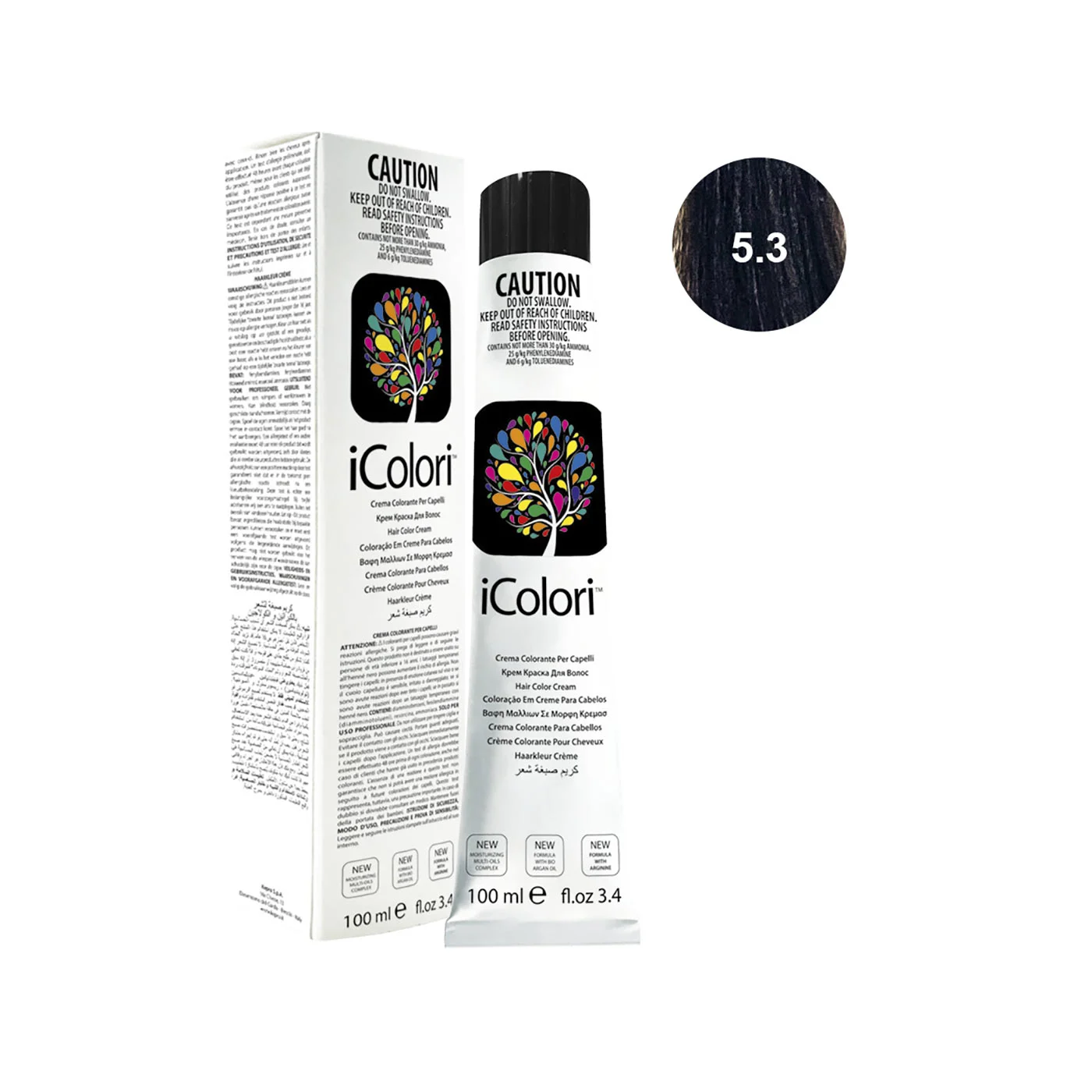 Icolori color castano chiaro dorato n.5.3