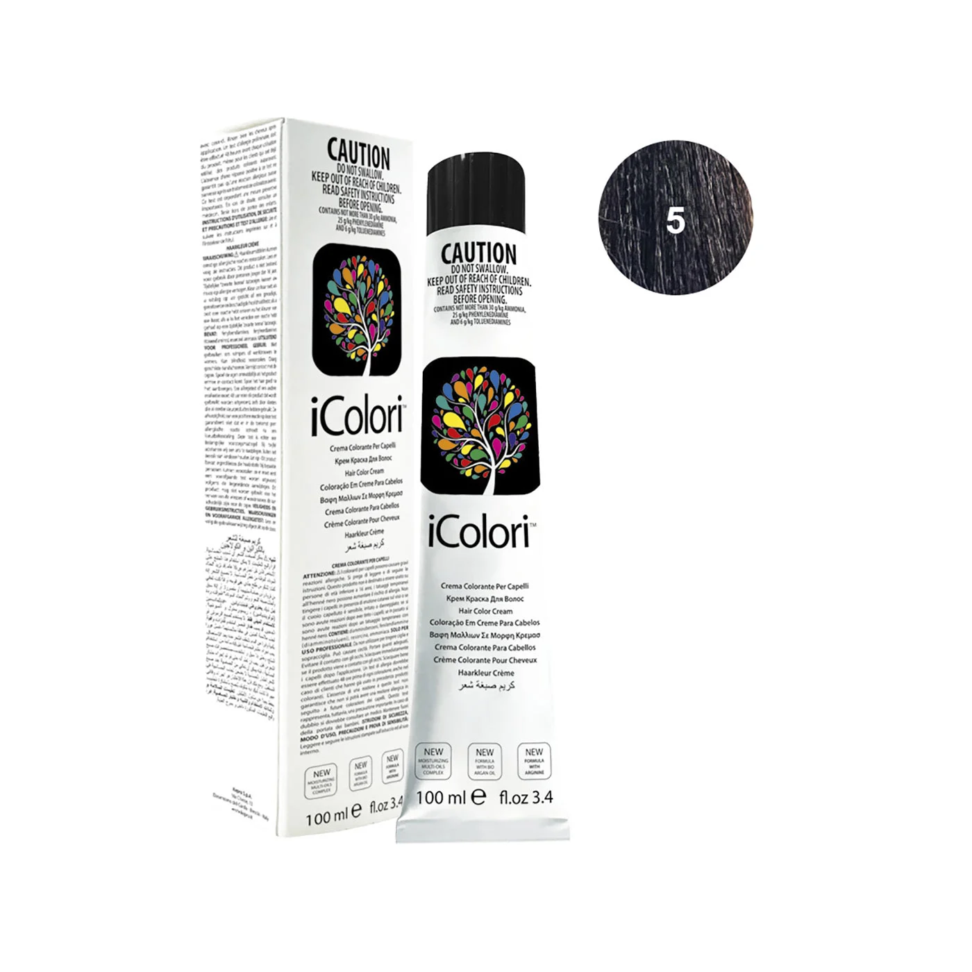 Icolori color castano chiaro n.5