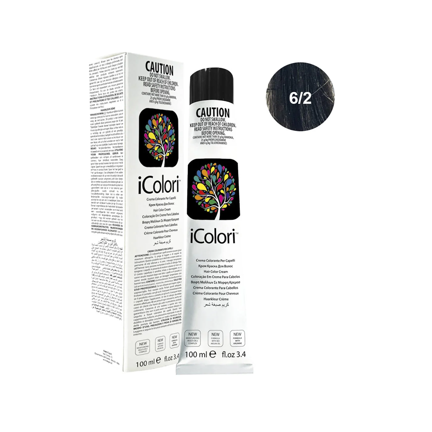 Icolori color biondo scuro matt n.6/2