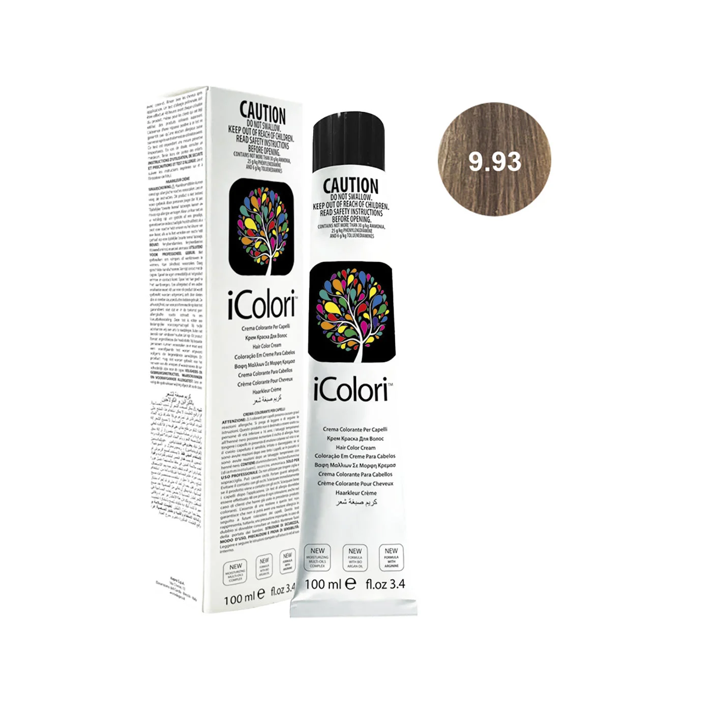 Icolori color biondo chiarissimo miele 9.93