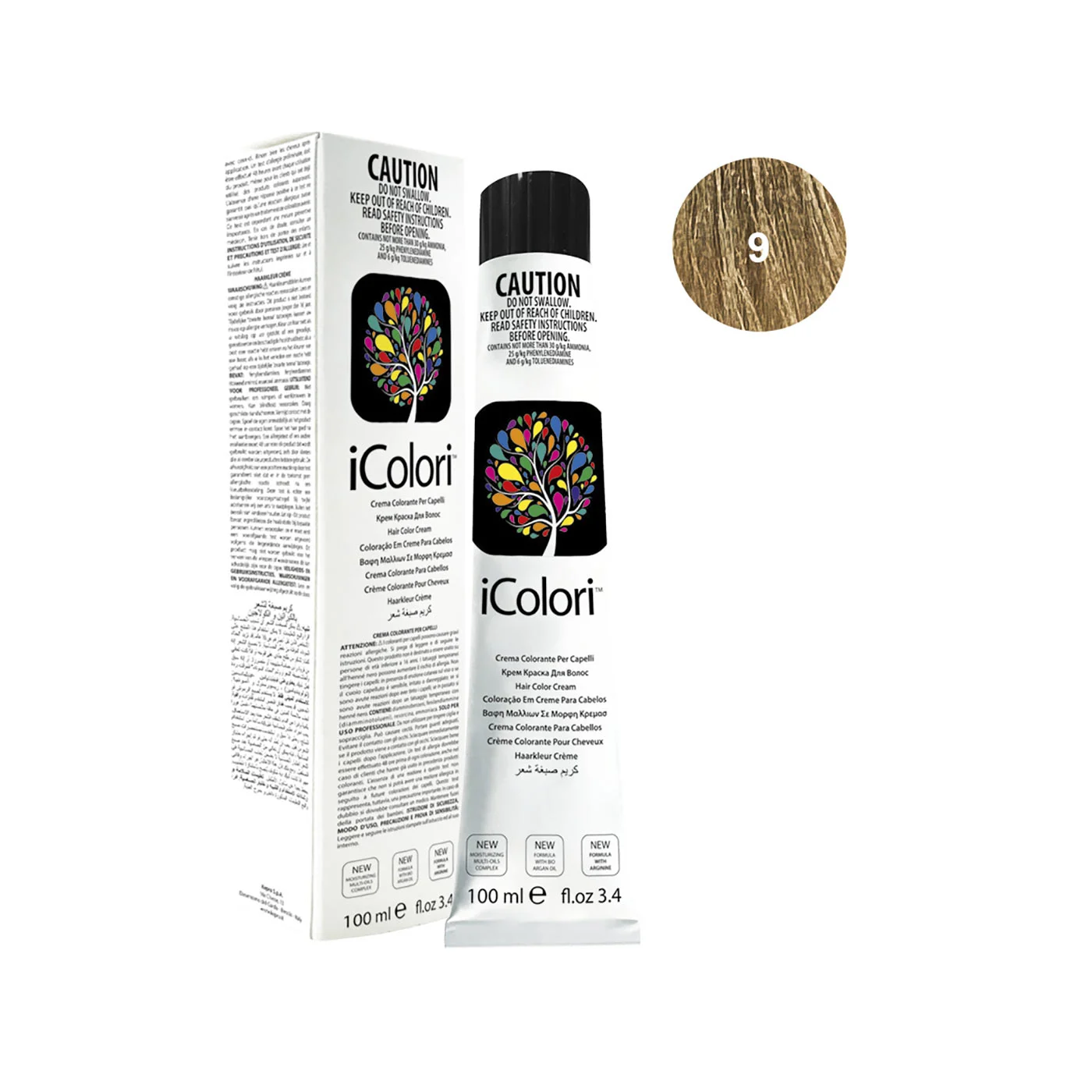 Icolori color biondo chiarissimo n.9