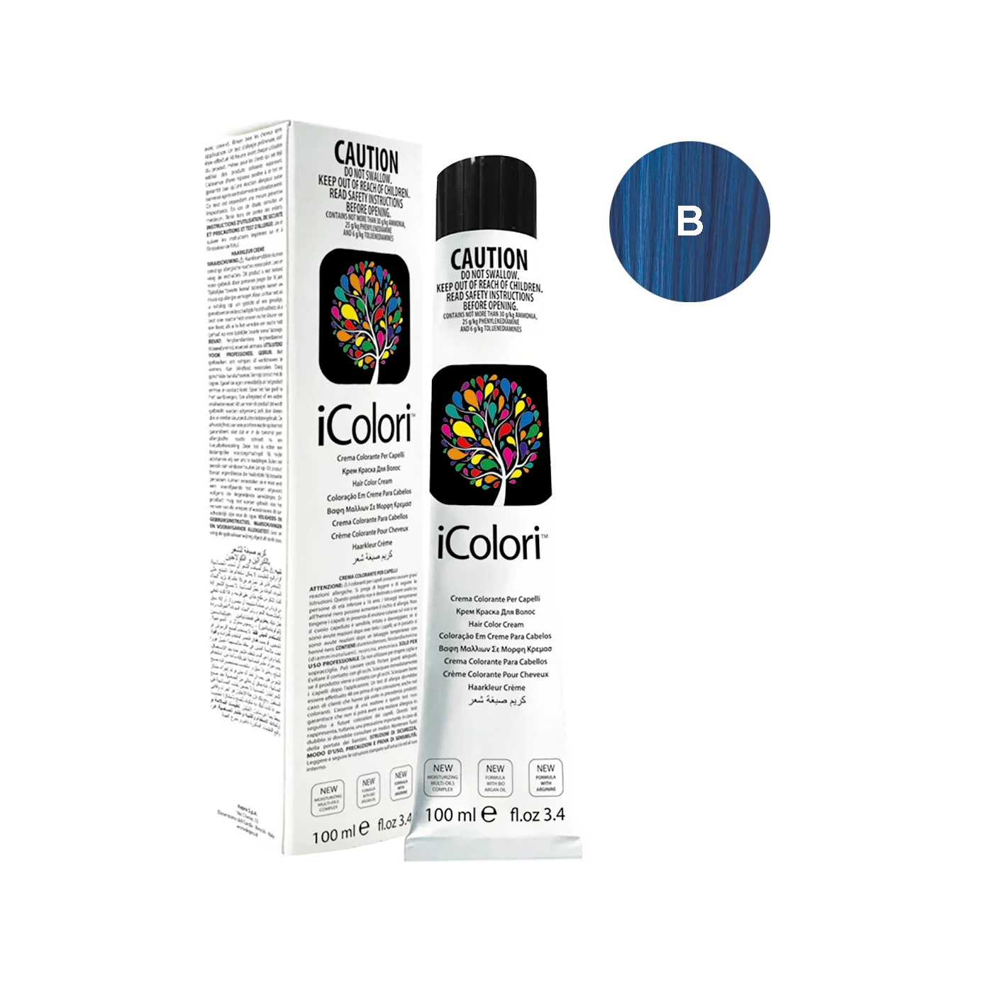 Icolori color blue n.16801-B