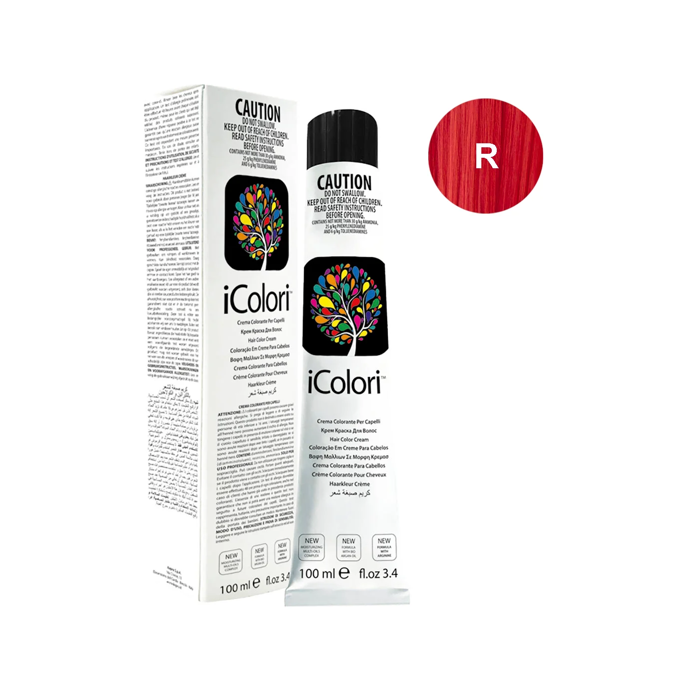 Icolori color rosso n.16801-R