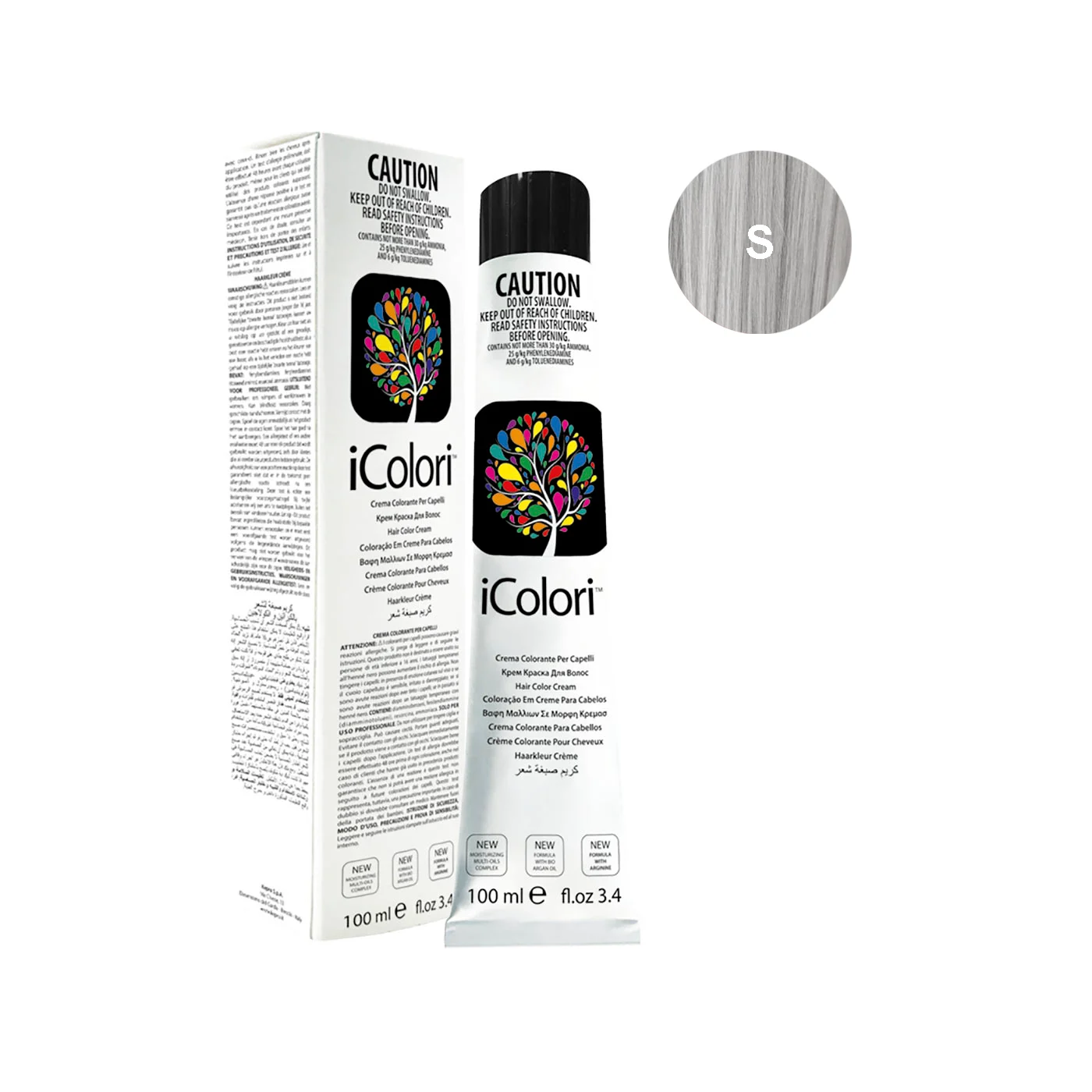 Icolori color argento n.16801-S