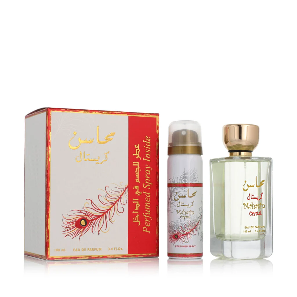 Lattafa Mahasin Crystal EDP 100 ml + DEO in spray 75 ml