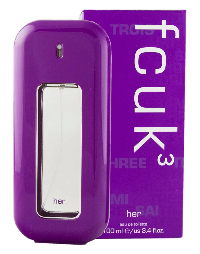 FCUK FCUK 3 for Her Eau de Toilette (donna) 100 ml