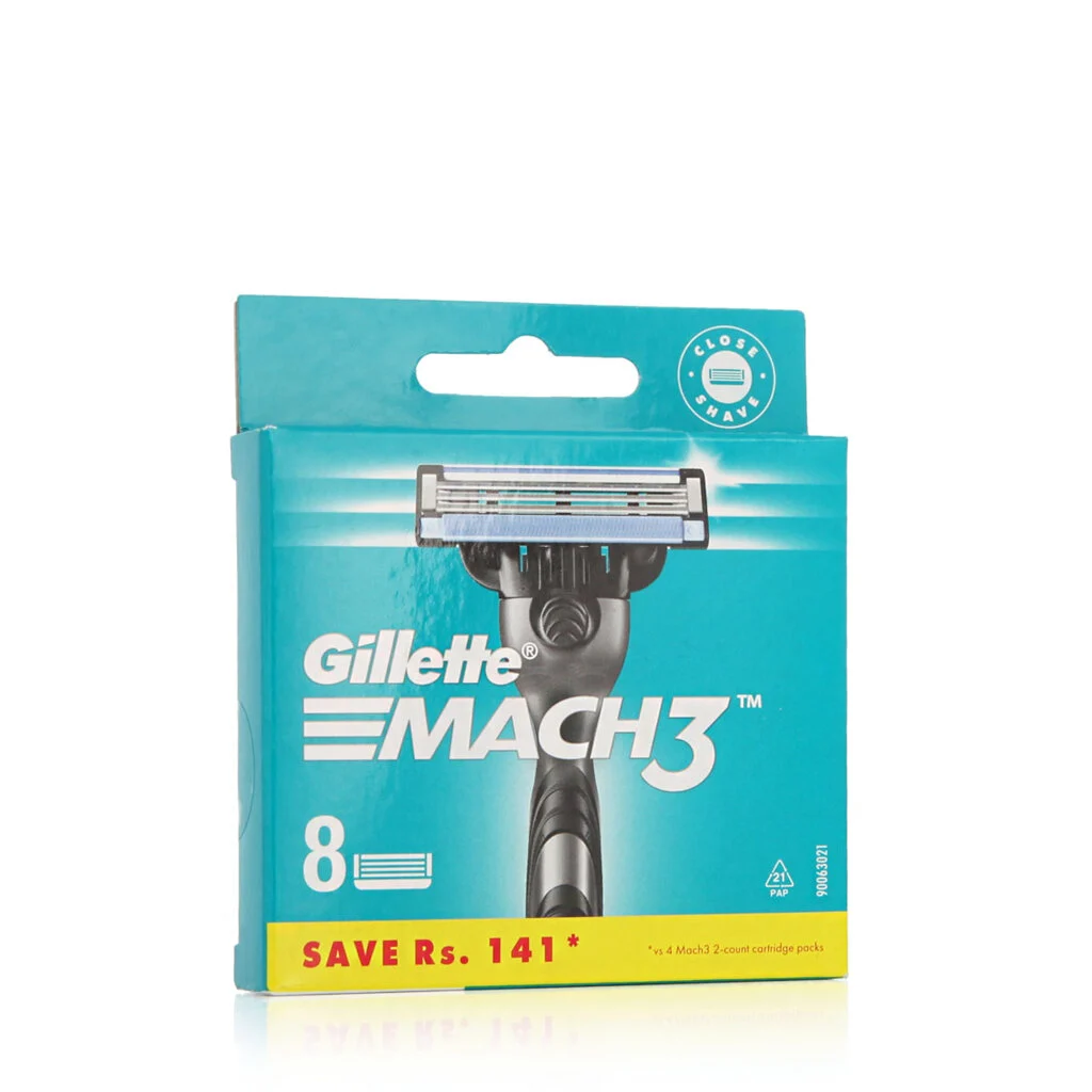Gillette Mach 3 Blades 8 pz M