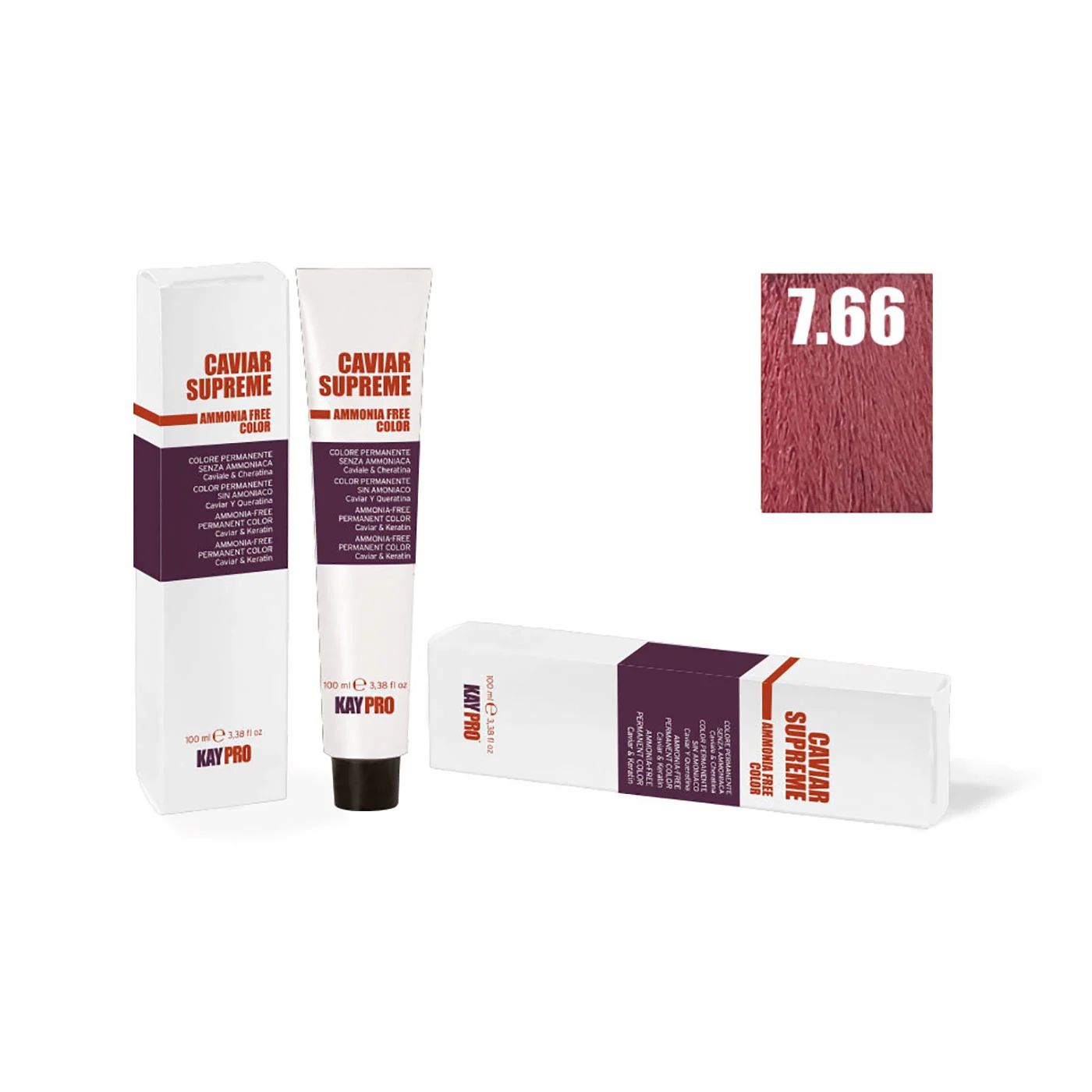Caviar supreme biondo rosso intenso 7.66