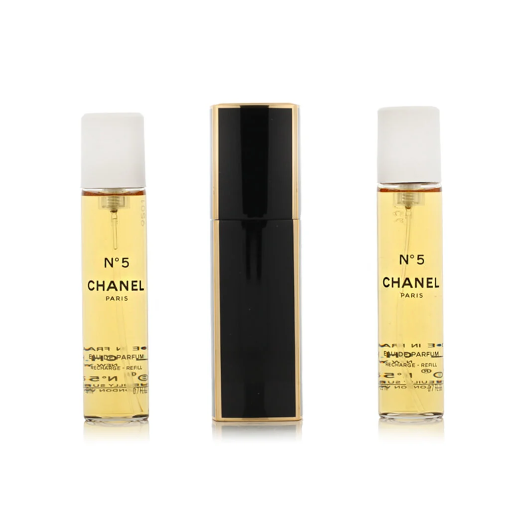 Chanel No 5 EDP ricaricabile 20 ml + EDP ricarica 2 x 20 ml