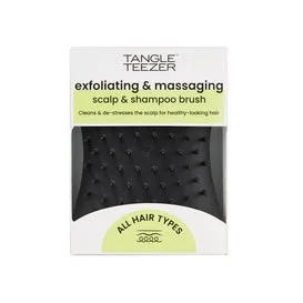 Tangle Teezer Esfoliador e Massajador Onyx Black 1 Unidade