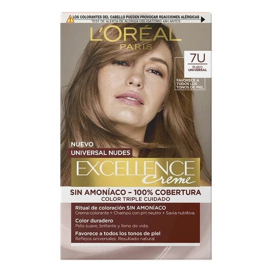 L'Oréal Excellence Creme Universal Nudes 7U Blonde 1 Unità