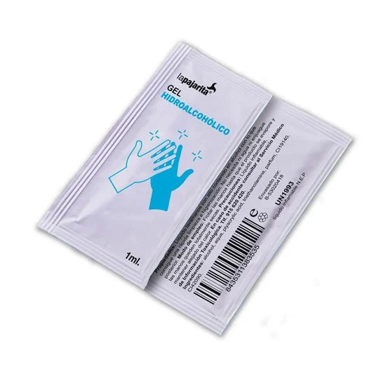 La Pajarita Hydroalcoholic Sanitizing Hand Gel 10 bustine da 1ml