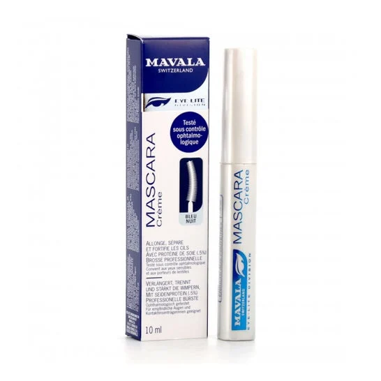 Mavala crema mascara blu crema notte crema notte 10 ml