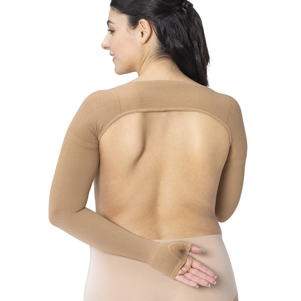 Solidea Silver Wave Slimming Maniche Sleeves Pro 1S Camel