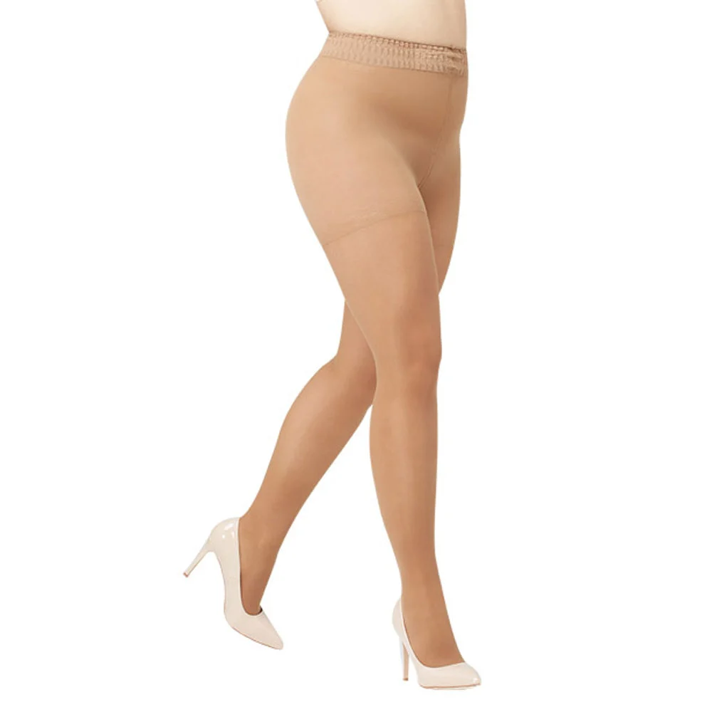 Solidea Curvy 140 Den Velati Collant Compressione 18 21mmHg 1S XL Camel