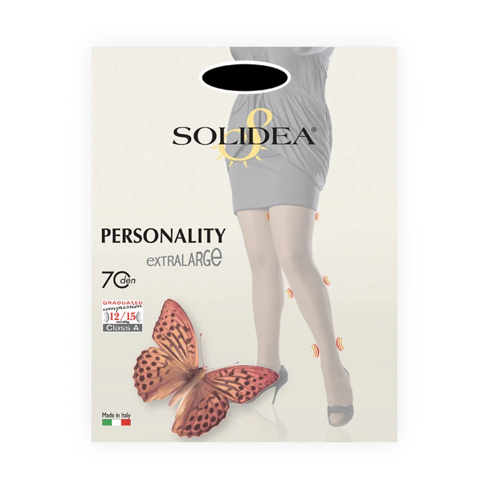 Solidea Personality 70 Den Collant Eleganti Compressione 12 15mmHg 3XXL Sabbia