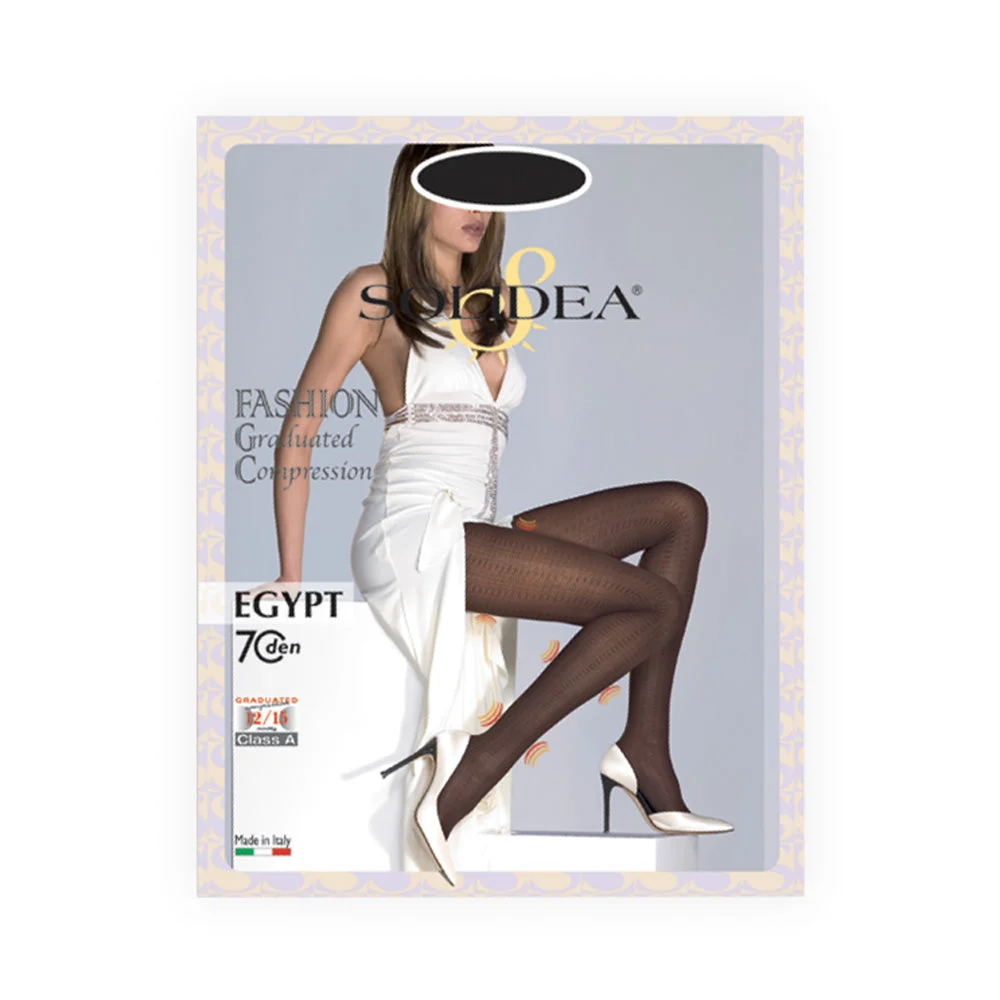 Solidea Egypt 70 Den Collant Microfibra Class A Compressione 12 15mmHg 3ML Moka