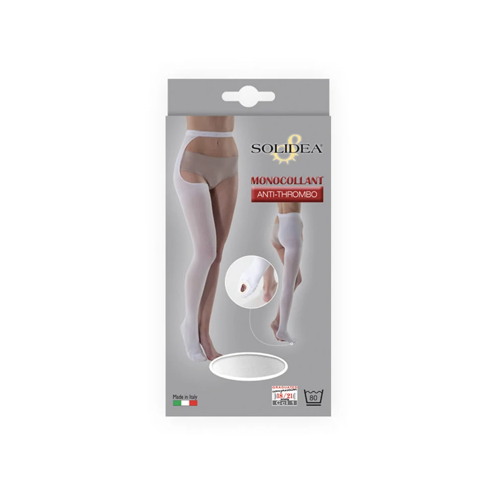 Solidea Monocollant Antitrombo Ccl1 Graduata 18 21mmHg 2M Bianco