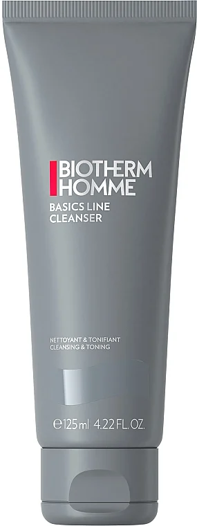 Gel detergente viso per pelli normali, per uomo