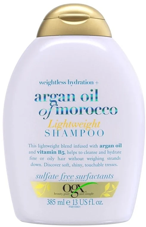 Shampoo leggero per capelli fini