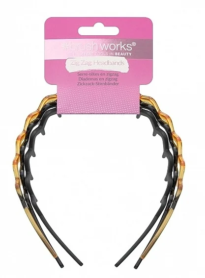 Cerchietto per capelli "Zig Zag", 3 pezzi